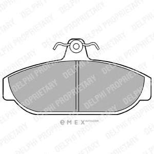 OEM BRAKE PAD AXLE SET LP437