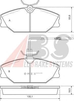 OEM PAD KIT, DISC BRAKE 36769