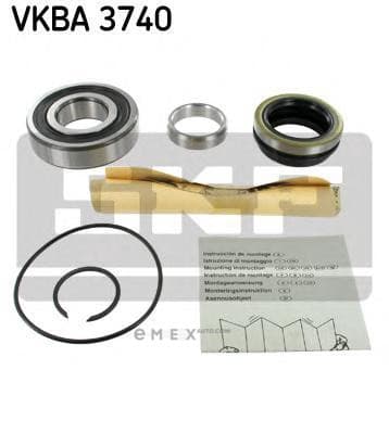 OEM BEARING, HUB VKBA3740