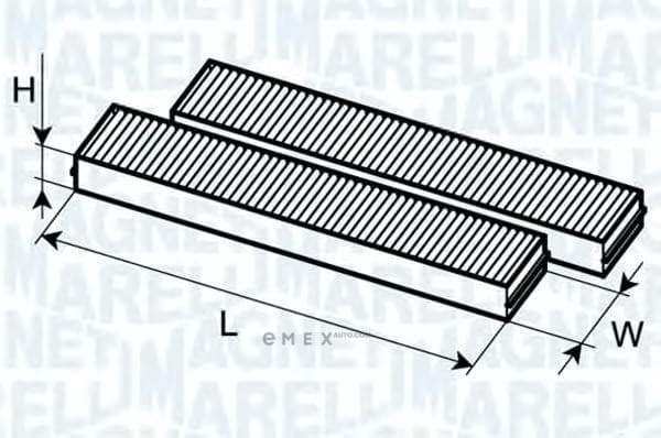 OEM FILTER ASSY, AIR ELEMENT 350203062610