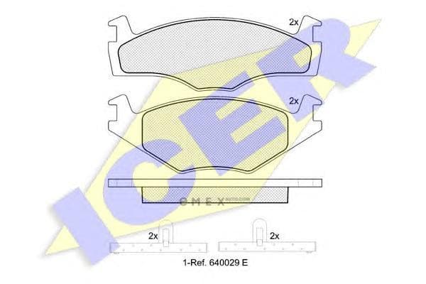 OEM AUDI, GOLF II 83-91 VW 180459