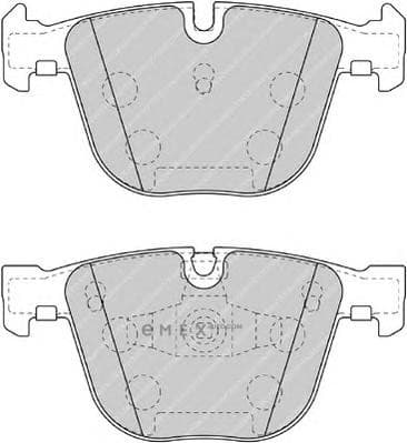 OEM BRAKE PADS-F01/F02-7SRS FDB4286