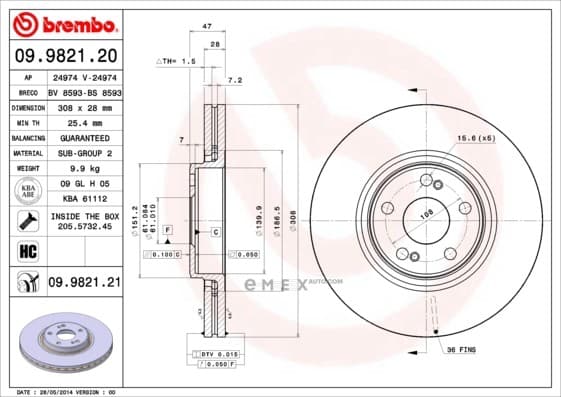 OEM 09982120