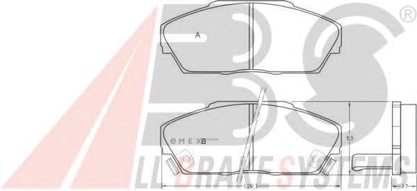 OEM Brake Pads/ABS 36639