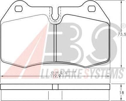 OEM Brake Pads/ABS 36958