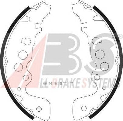 OEM SHOE KIT, DRUM BRAKE 9052