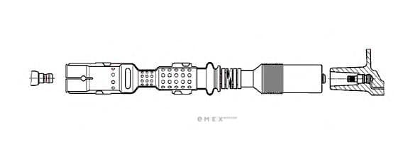 OEM WIRES FOR SPARK PLUGS 197E25