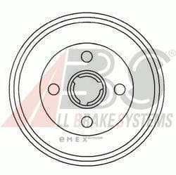 OEM Brake Drums/ABS 2326S