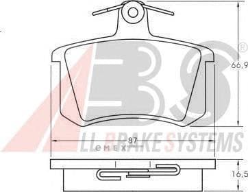 OEM PAD KIT, DISC BRAKE 36818