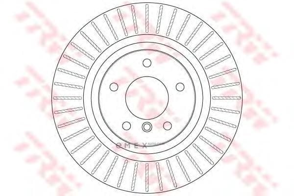 OEM BRAKE DISC/X3 DF6352S