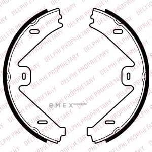 OEM BRAKE SHOE AXLE SET LS2036