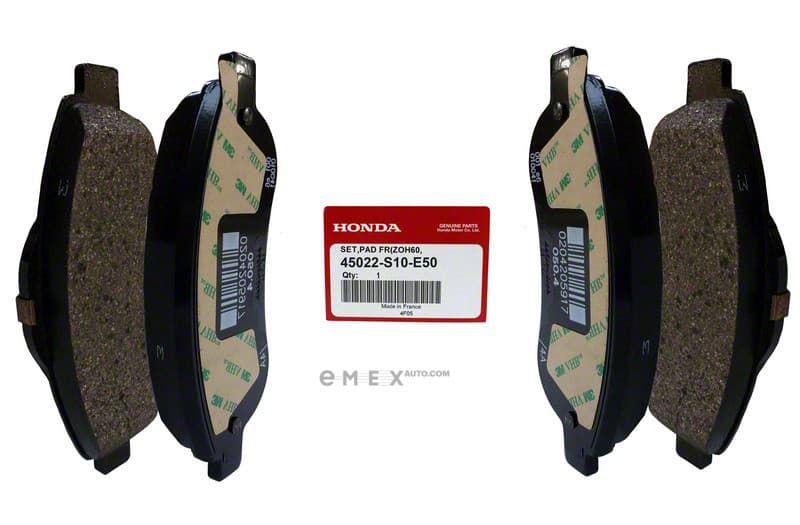 OEM SET,PAD FR (17CL- 45022S10E50