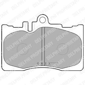 OEM BRAKE PAD AXLE SET LP1689