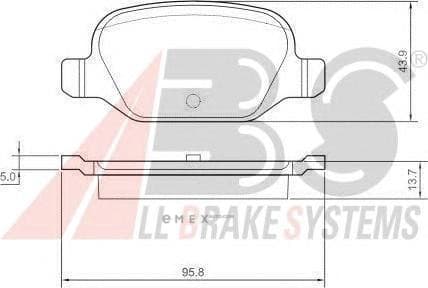 OEM Brake Pads/ABS 37311