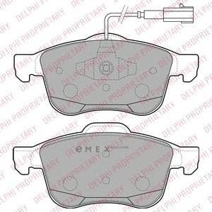 OEM BRAKE PAD AXLE SET LP2241