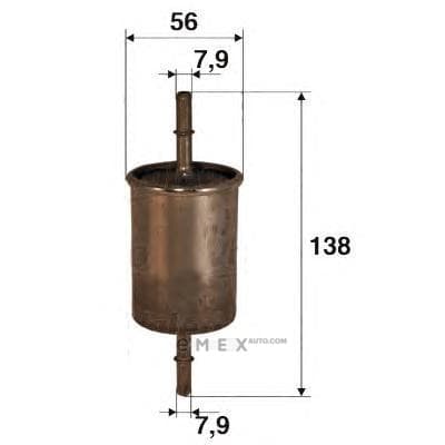 OEM FILTER ASSY, FUEL PUMP 587001