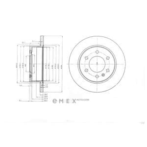 OEM BRAKE DISC (DOUBLE PACK) BG4033