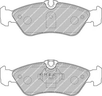 OEM PAD KIT, DISC BRAKE FVR1876