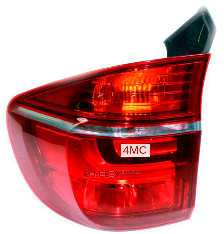 OEM Rear light in the side panel, left 63217227789