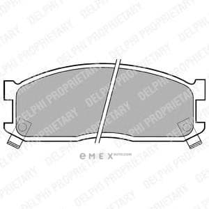 OEM BRAKE PAD AXLE SET LP530