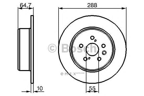 OEM BS NISSAN AVENSIS 0986479243