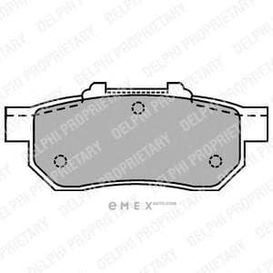 OEM BRAKE PAD AXLE SET LP1456