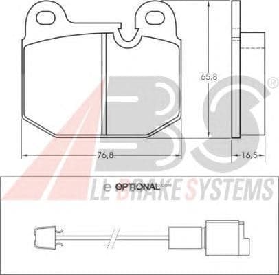 OEM PAD KIT, DISC BRAKE 36140