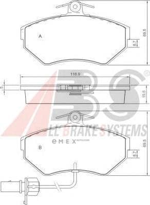 OEM WIPER BLADE ASSY 37160