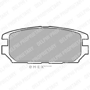 OEM BRAKE PAD AXLE SET LP921