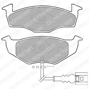 OEM BRAKE PAD AXLE SET LP1709