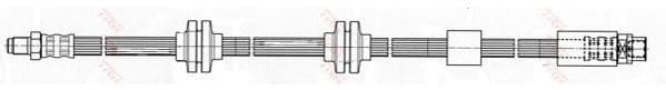 OEM HOSE ASSY, WINDSHIELD WASHER PHB416