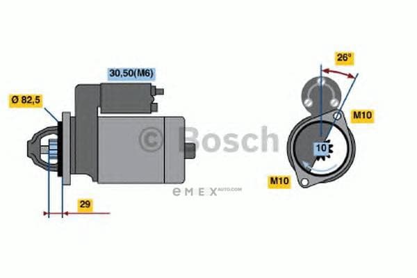 OEM ANLASSER I.A. 0986018270