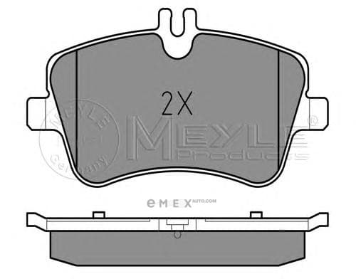 OEM DISC BRAKE PAD SET 0252314419