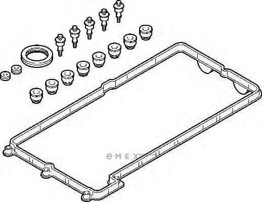 OEM GASKET RUBBER SEAL 725340