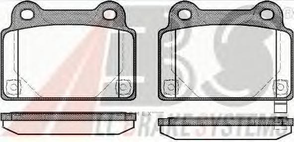 OEM Brake Pads/ABS 37727