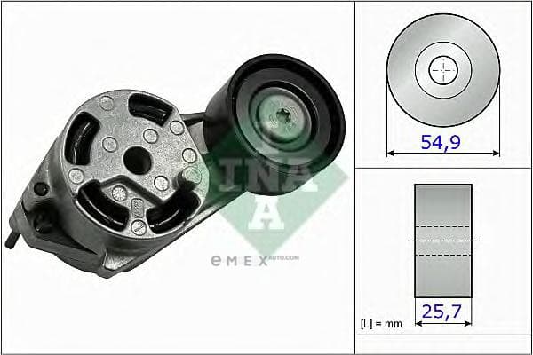 OEM TENSIONER ASSY, PULLEY 534051610