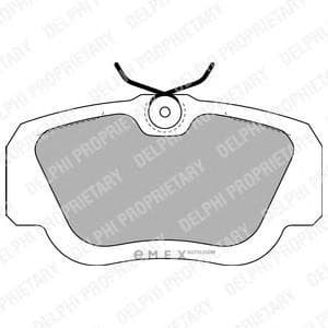 OEM BRAKE PAD AXLE SET LP597