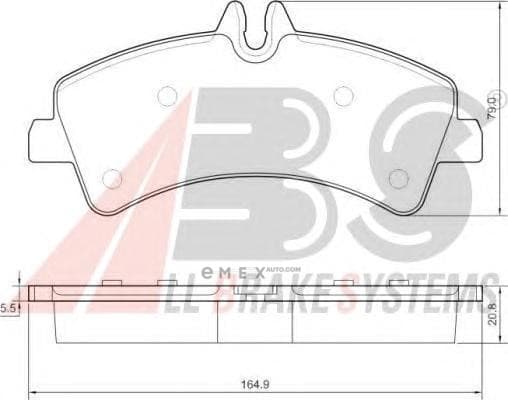 OEM Brake Pads/ABS 37554