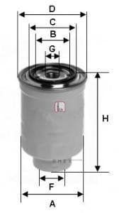 OEM FILTER ASSY, FUEL PUMP S4452NR