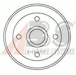 OEM BRAKE ROTOR 5527S