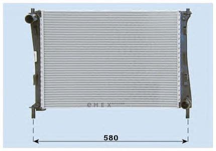 OEM RADIATOR ASSY 1325831