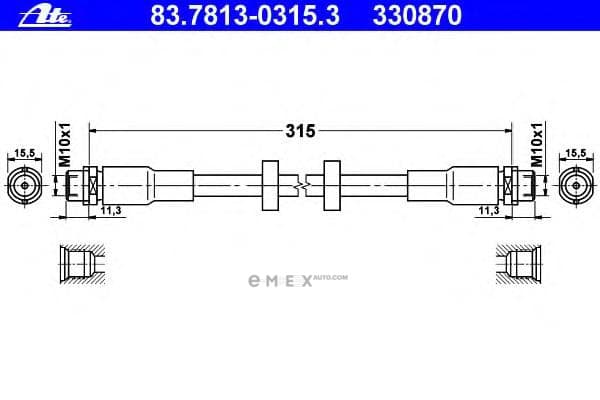 OEM 83781303153