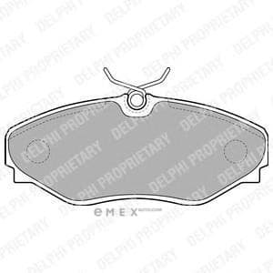 OEM BRAKE PAD AXLE SET LP1767