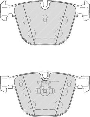 OEM PAD KIT, DISC BRAKE FDB4259