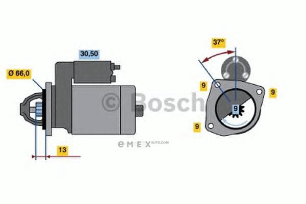 OEM ANLASSER I.A. 0986017770