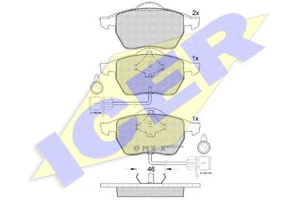 OEM AUDI A6 98-01 FOR VW 181191