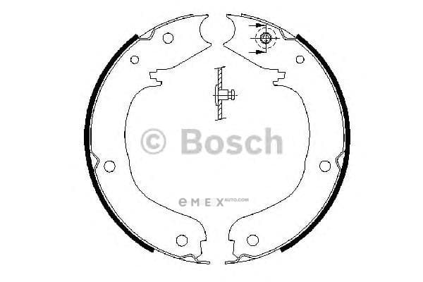 OEM HANDBREMSBACKE 0986487710