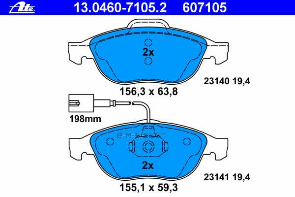 OEM 13046071052