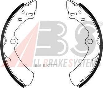 OEM Brake Shoes/ABS 8652