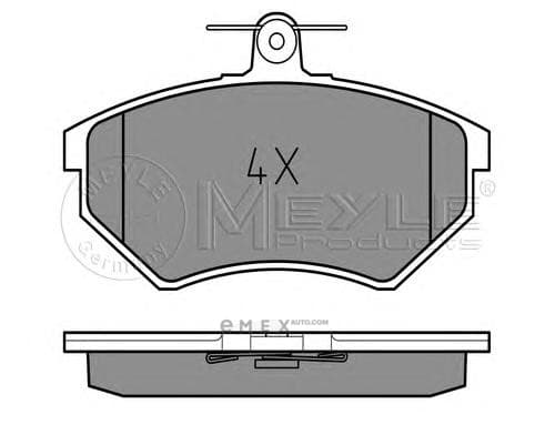 OEM DISC BRAKE PAD SET 0252016816